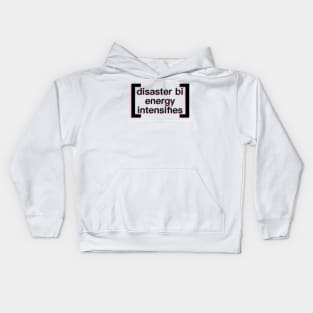 Disaster Bi Energy Kids Hoodie